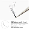 Eyelash Extension Volume Lash / 5D Loose Lash / T 0.07~0.10mm / L 8~15mm
