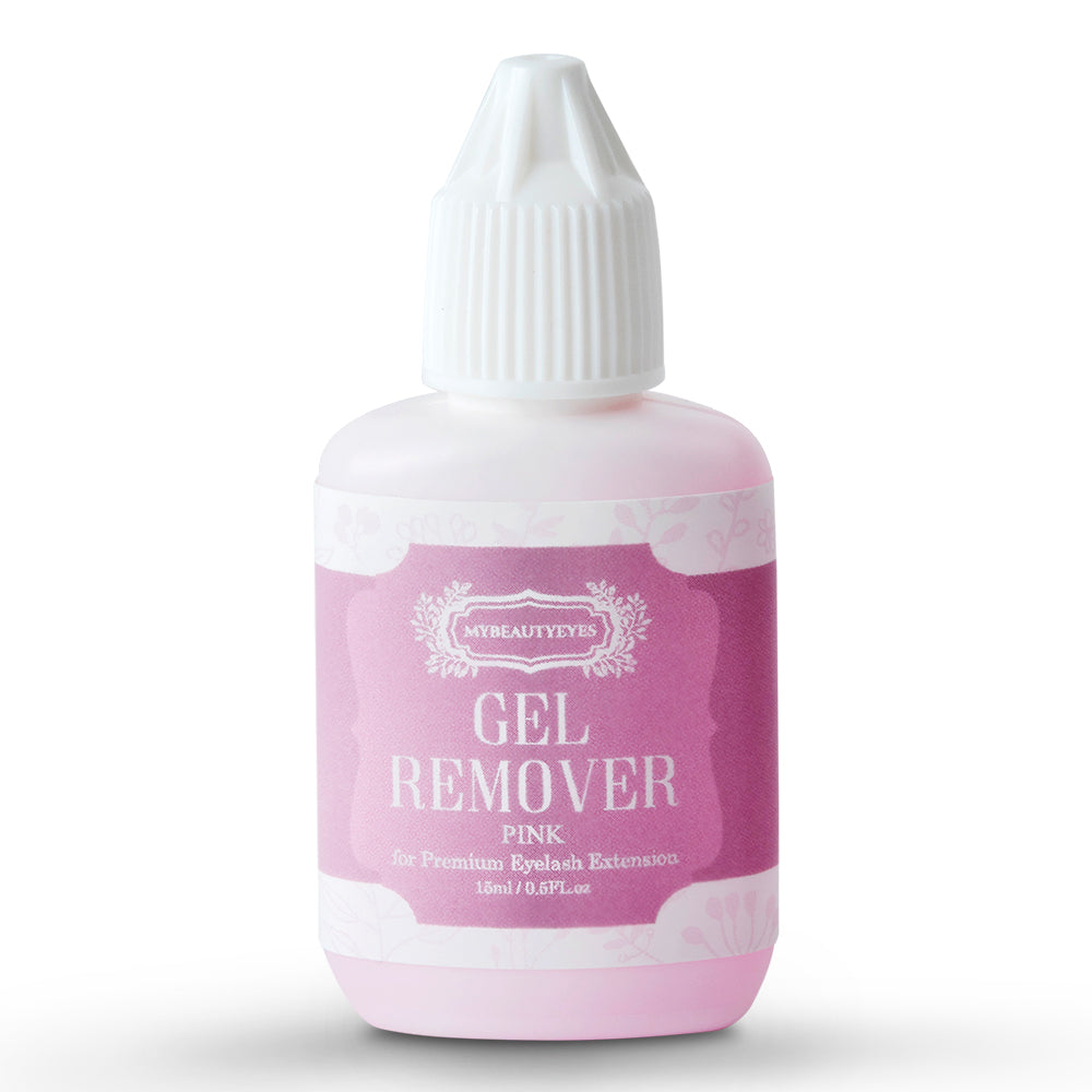 Eyelash extension gel remover / Gel Remover Pink 15g MyBeautyEyes